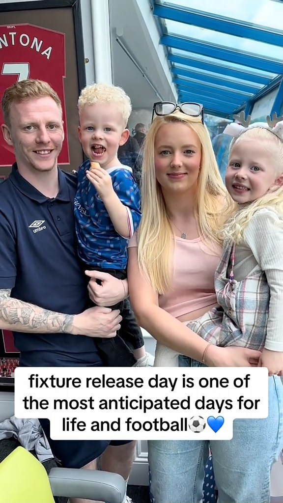 Abbie and Callum Guy with their two children