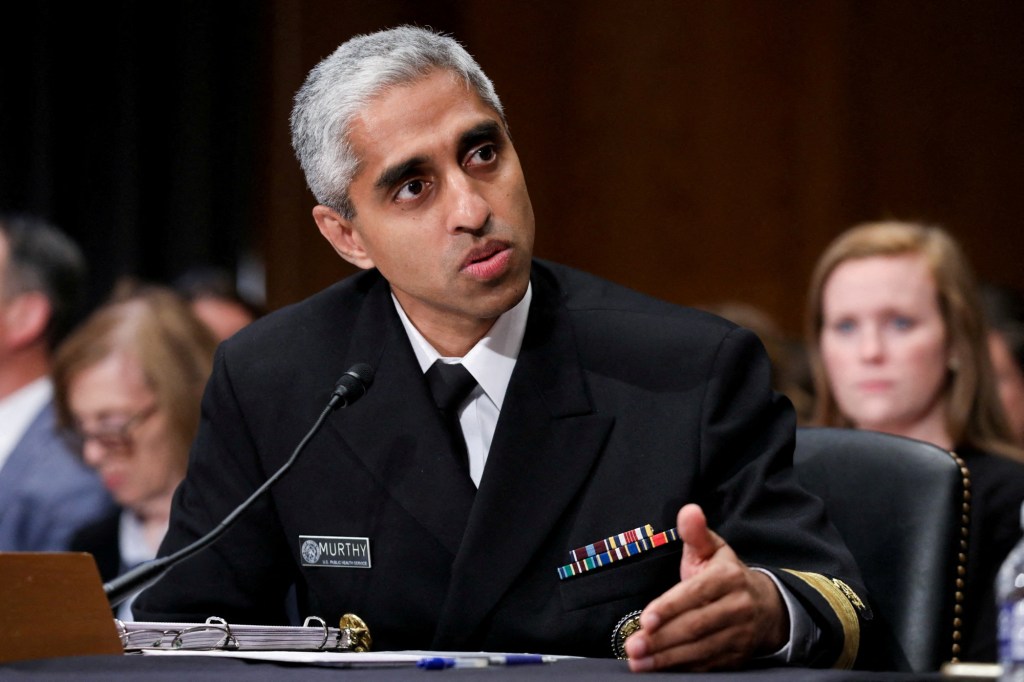 Surgeon General Vivek Murthy.